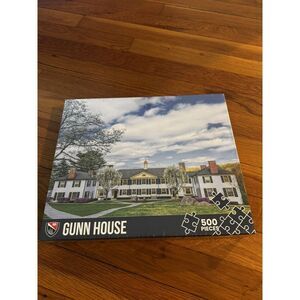 Frederick Gunn School The Gunn House 500 Piece Puzzle‎ Boarding School CT NEW
